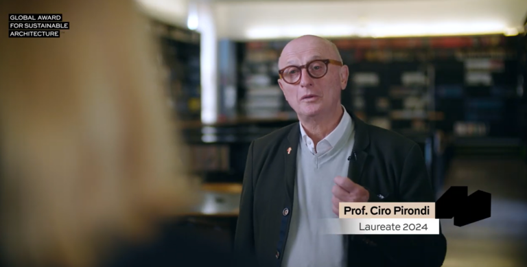 Shaping Tomorrow’s Architects: Insights from Ciro Pirondi, 2024 Laureate